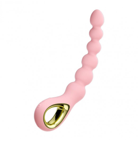 MizzZee - Passion Anal Pull Beads (Chargeable - Pink)